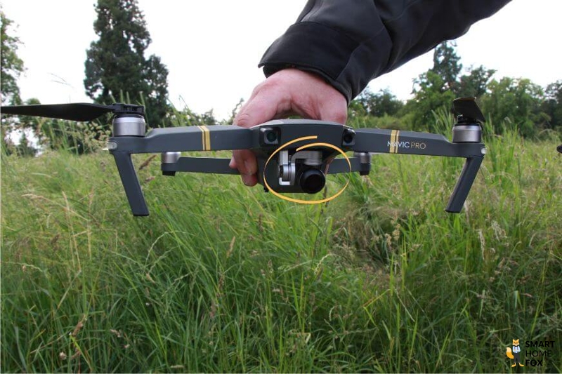 Der Gimbal der DJI Mavic 1 Pro Drohne